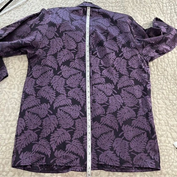 80s VINTAGE ALFRED SUNG JACQUARD SHACKET - Picture 9 of 13